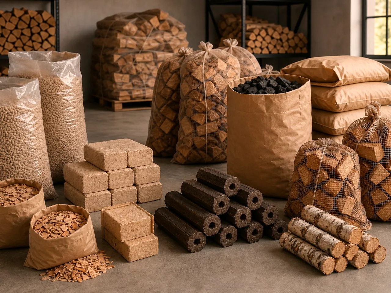 Декоративные дрова для интерьера в Самаре